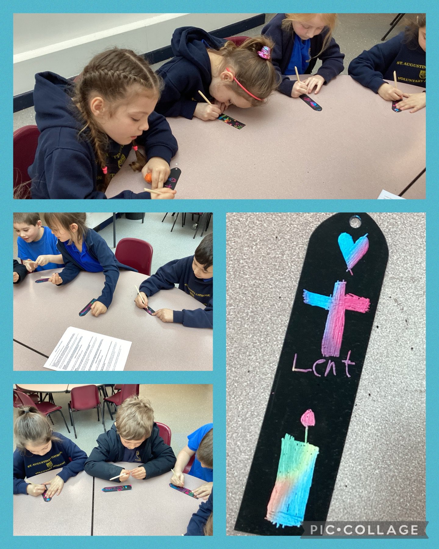 Prayer Club - Making Bookmarks