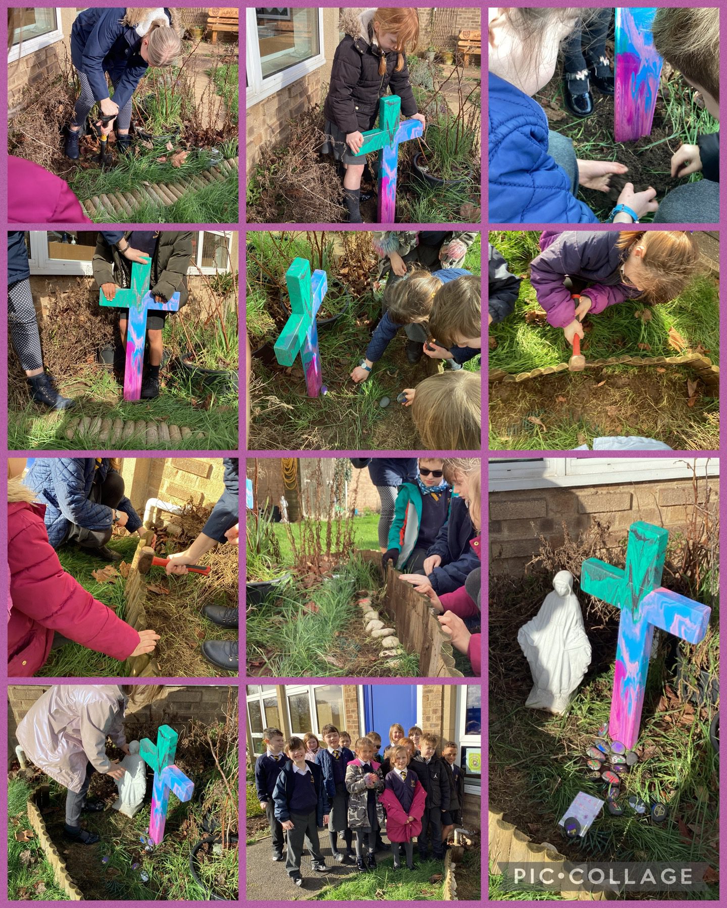 Outdoor Prayer Area designed by Olive Class