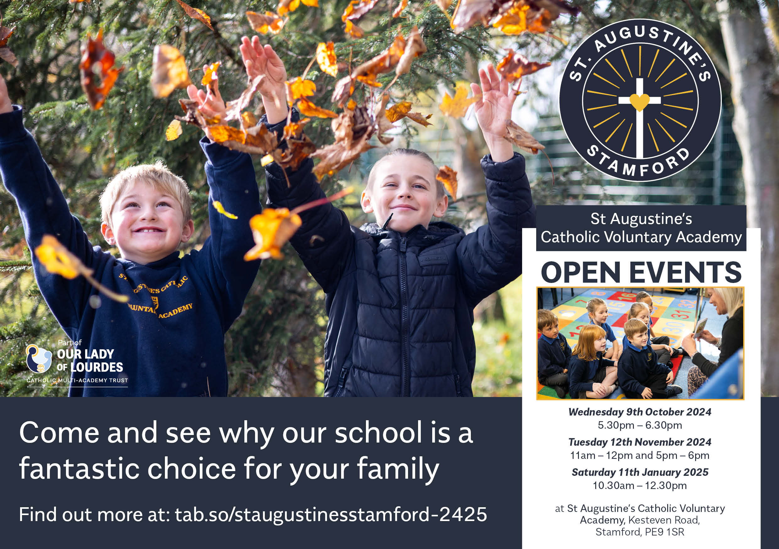 SDA A5 Open Day Leaflet 2024